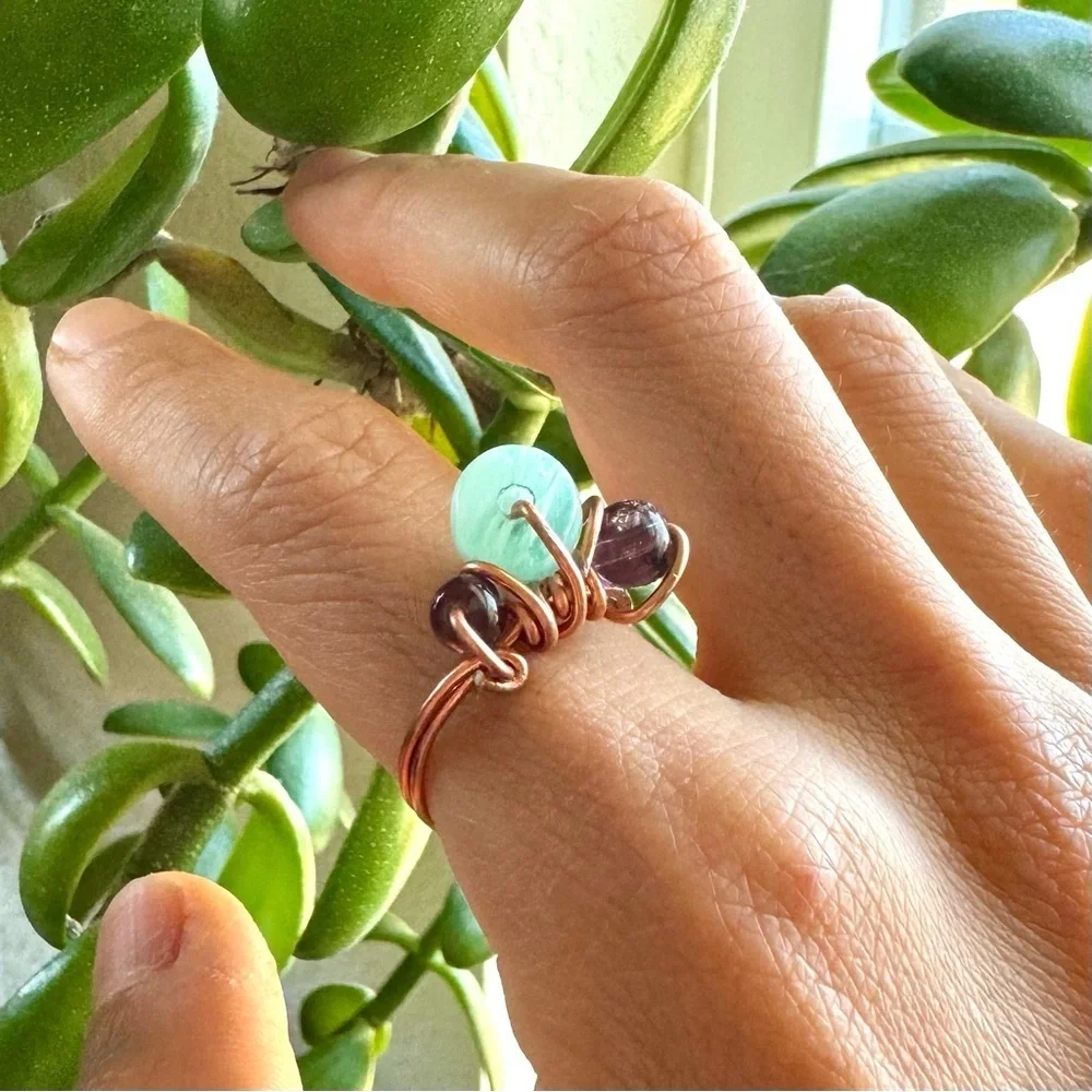 Unique Copper Ring